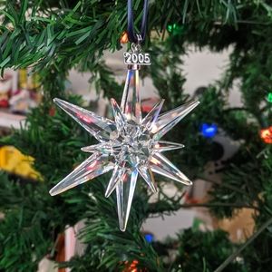 Swarovski 2005 Christmas Ornament, "The Swarovski